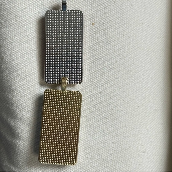 Handmade Fluid Art, Acrylic Hand Paint Pendants, Glass cabochon 2 In Set 1876 - Picture 7 of 8